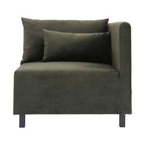 Sofa, Hjørnesektion, Slow, Grøn