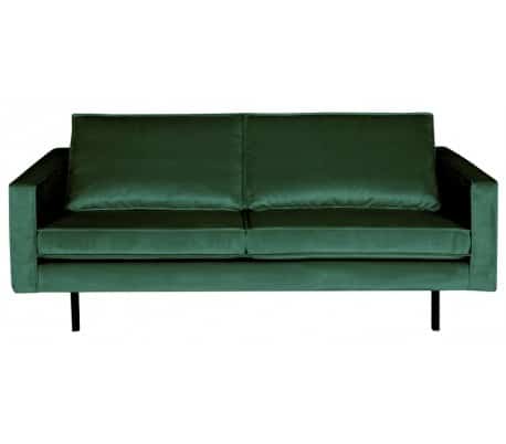Rodeo 2,5-personers sofa i velour B190 cm - Grøn