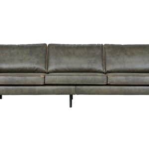 BEPUREHOME Rodeo 3 pers. sofa - army grøn stof