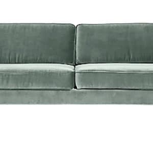 Wind, Sofa, Velour by Broste Copenhagen (H: 74 cm. x B: 88 cm. x L: 200 cm., Chinois grøn)