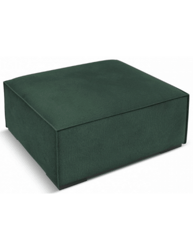 Agawa puf til sofa i polyester 100 x 100 cm - Grøn