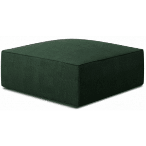 Ruby puf til sofa i polyester 93 x 93 cm - Grøn