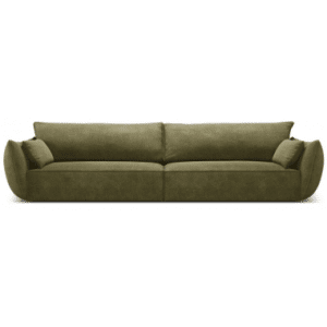 Kaelle 4-personers sofa i chenille B248 cm - Grøn