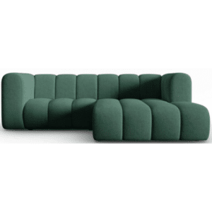 Lupine højrevendt chaiselong sofa i chenille B228 x D175 cm - Grøn