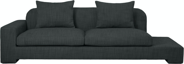 Bay, Sofa, grøn, H70x92x250 cm, stof