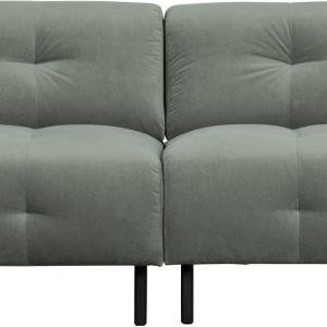 Lloyd, 4-personers sofa, bleg grøn, H75x90x245 cm