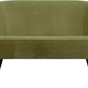 Sara, 2-personers sofa, grøn, H73x110x72 cm