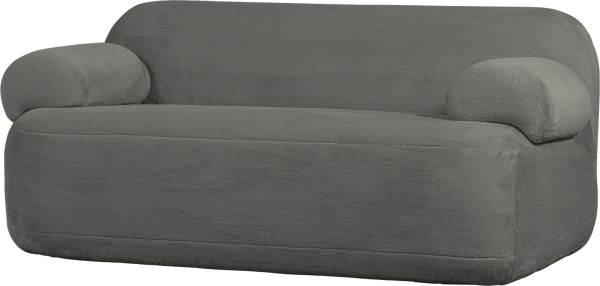 Jolie, 2-personers sofa, grøn/grå, H80x95x183 cm