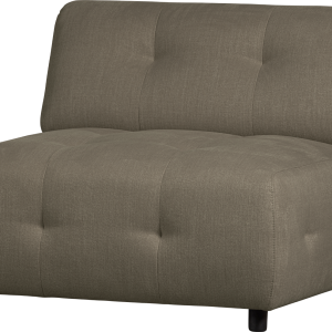 Louis Modulære sofa 1,5-sæder, fladvævet stof grøn H73x90x90 cm