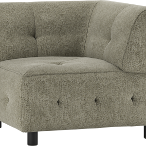 Louis Modulære sofa Hjørneelement, chenille grøn H73x90x90 cm