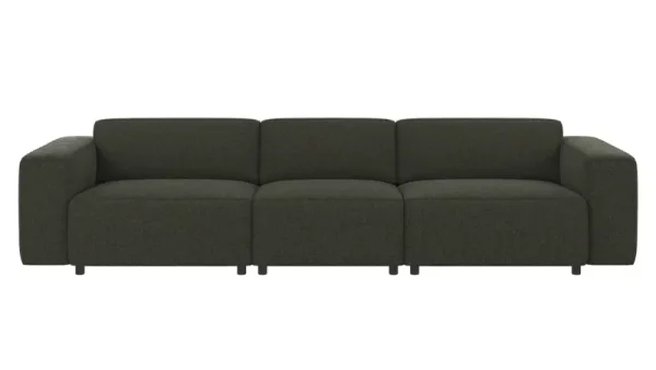 ROWICO Willard 4 pers. modul sofa - grøn stof