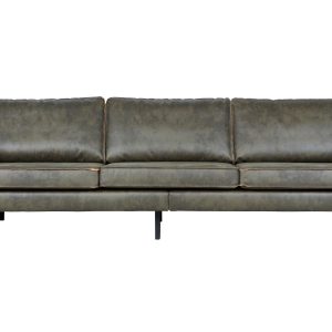 BEPUREHOME Rodeo 3 pers. sofa - army grøn stof