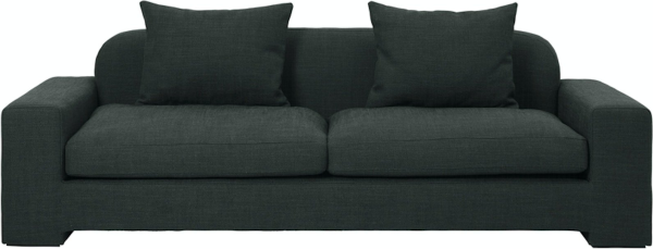 Bay, Sofa, grøn, H70x97x228 cm, stof