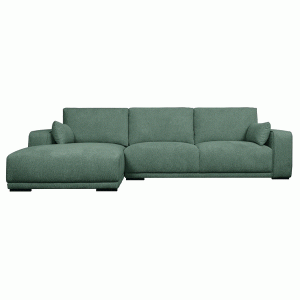 California sofa med chaiselong - Venstrevendt - Grøn