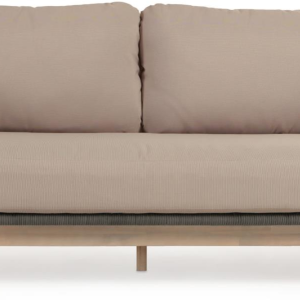 Catalina, Udendørs 3-personers sofa, grøn, H78x170x80 cm, massivt træ