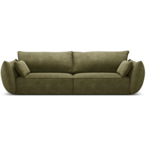 Kaelle 3-personers sofa i chenille B208 cm - Grøn