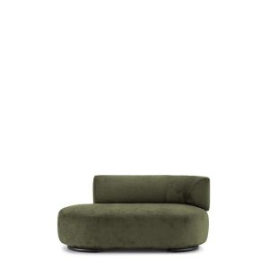 Kartell K-Wait Dormeuse Sofa Højre Grøn