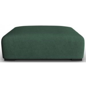 Lina puf til sofa i polyester B117 x D102 cm - Grøn