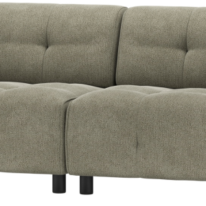 Louis, 3-personers sofa, grøn, chinelle, H73x90x244 cm