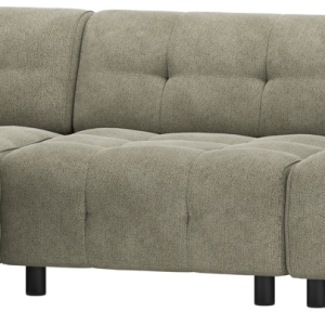 Louis, Chaiselong sofa, venstrevendt, grøn, chenille, H73x120x334 cm