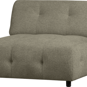 Louis Modulære sofa 1,5-sæder, chenille grøn H73x90x90 cm