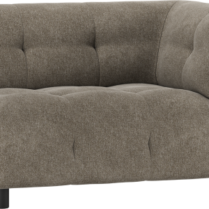 Louis Modulære sofa 1,5-sæder med arm højre, fladvævet stof grøn H73x90x122 cm