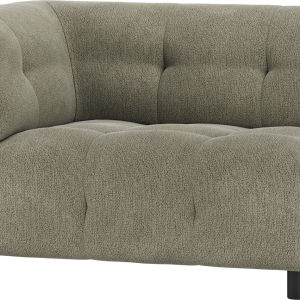 Louis Modulære sofa 1,5-sæder med arm venstre, chenille grøn H73x90x122 cm