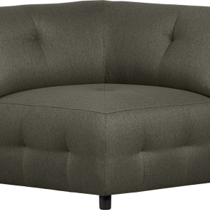 Louis Modulære sofa Hjørneelement, vævet stof grøn H73x90x90 cm