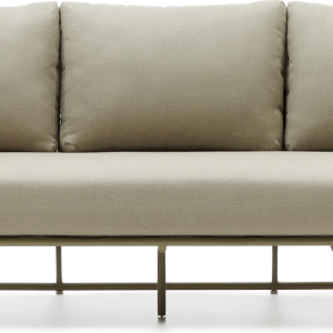 Saconca Udendørs 3-sæders sofa i grøn