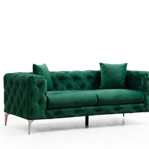 NORDVÄRK Como - Grøn 2-personers sofa