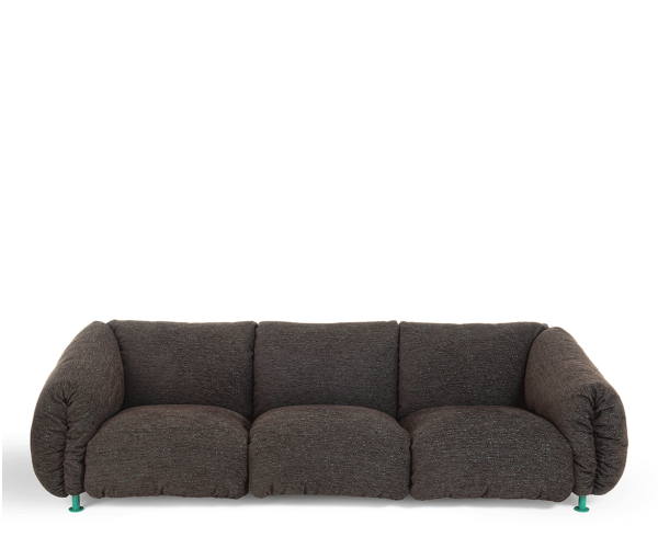 Zanotta Za:Za Max Sofa - 280cm - Viero Stof - Grøn / JEG SKRIVER SELV FARVEKODE I CHECK-OUT