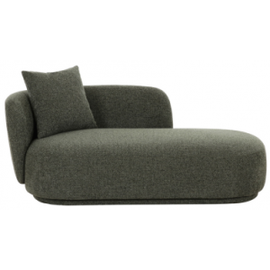 KONOS Daybed sofa i chenille 175 x 88 cm - Grøn