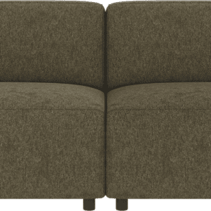 3-personers sofa Rowico Willard - Brenda 77 grøn polyester skandinavisk design modulserie