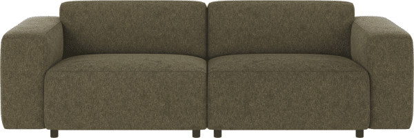 3-personers sofa Rowico Willard - Brenda 77 grøn polyester skandinavisk design modulserie