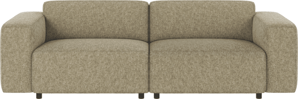 3-personers sofa Rowico Willard Max 55 grøn modulopbygget med koldskum og zigzag-fjedre
