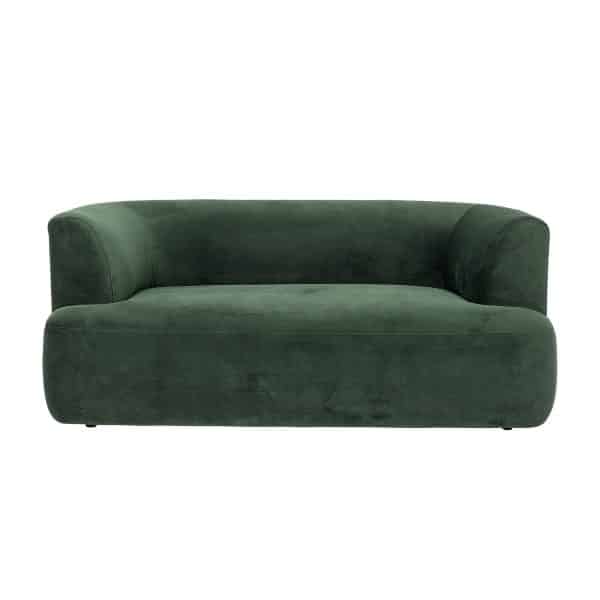 BLOOMINGVILLE Morgan Sofa, Grøn, Polyester (L165xH70xB84 cm)