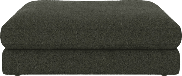Puf til sofa Rowico Duncan fodskammel grøn stof H41xB112xD103cm