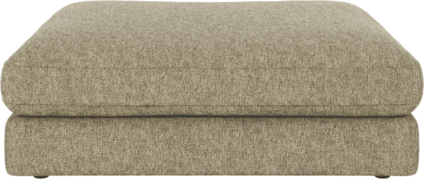 Puf til sofa Rowico Duncan i meleret grøn Max stof fodskammel H41xB112xD103 cm