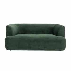 BLOOMINGVILLE Morgan sofa - grøn polyester (L165xH70xB84)